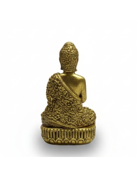 Mini statuette de Bouddha en laiton – Présence sacrée