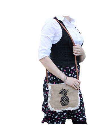 Sac à franges – Motif ananas