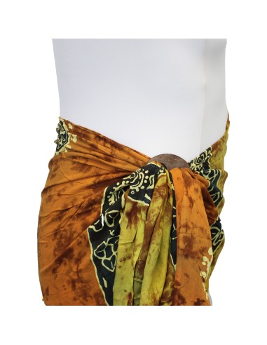 Pareo celtique de Bali – Pièces porte-bonheur (couleurs assorties)