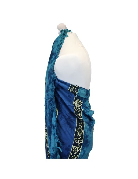 Pareo celtique de Bali – Pièces porte-bonheur (couleurs assorties)