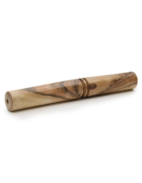 Maillet en bois poli – Rituel sonore