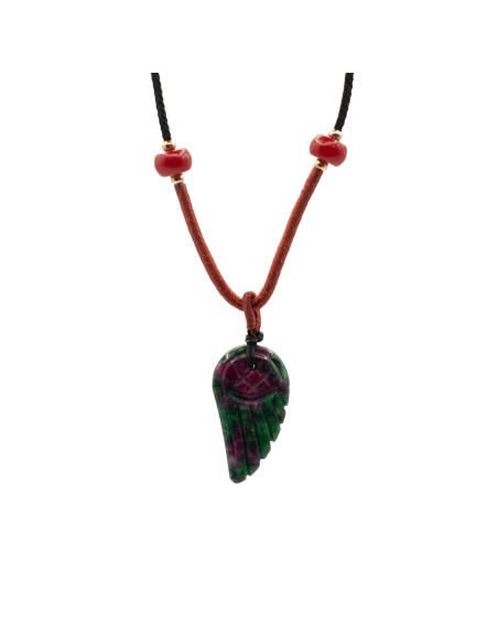 Collier morganite – Aile d’ange protectrice