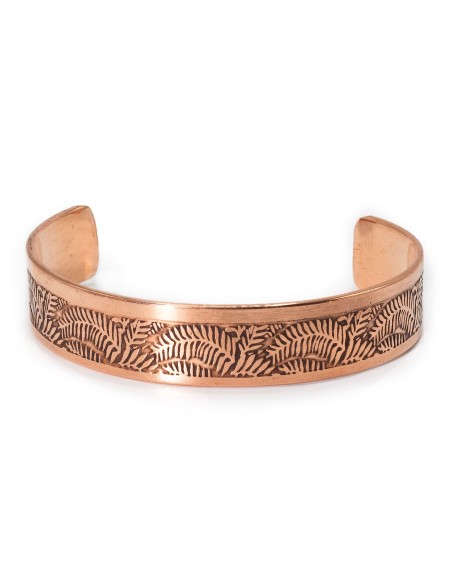 Bracelets en cuivre gravé – Affirmations positives