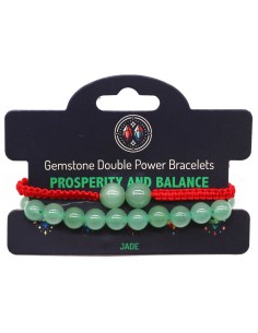 Bracelet double énergie en jade – Harmonie vitale