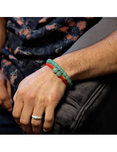 Bracelet double énergie en jade – Harmonie vitale