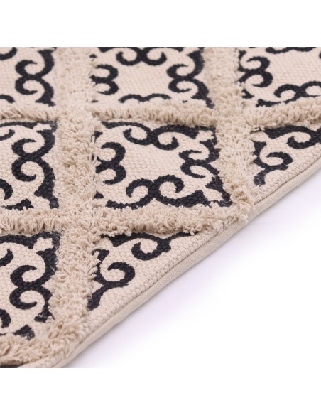 Housse de coussin graphique – Motifs généreux