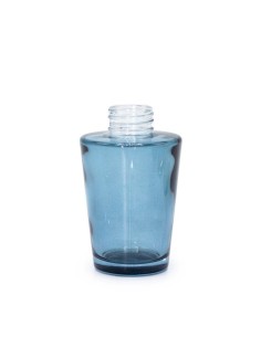 Flacon diffuseur en forme de vase – Verre bleu fumé 100ml
