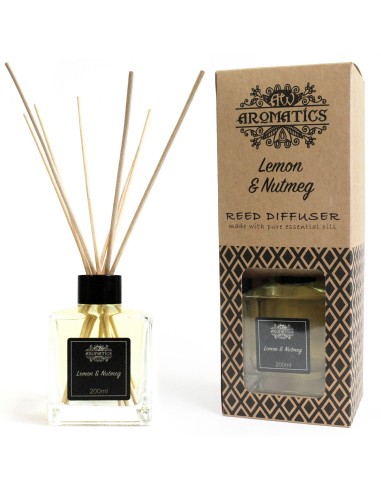 Diffuseur à bâtonnets – Citron & noix de muscade