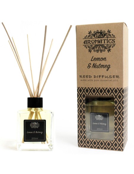 Diffuseur à bâtonnets – Citron & noix de muscade