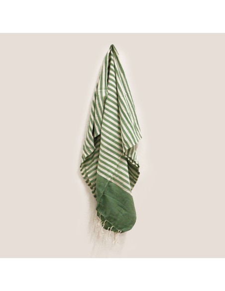 Plaid?paréo – Vert pique?nique