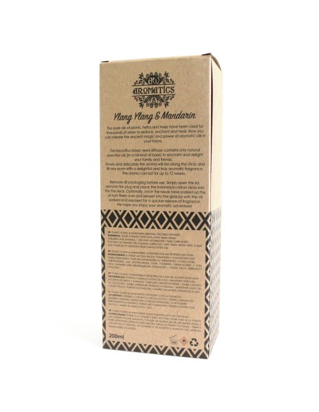 Diffuseur à bâtonnets – ylang-ylang & mandarine