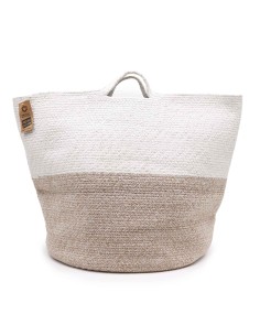 Grand panier en corde de coton – Douce organisation