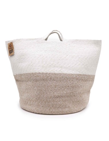 Grand panier en corde de coton – Douce organisation