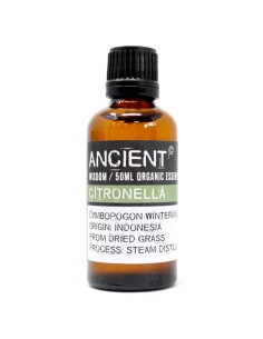 Huile essentielle biologique de citronnelle – Fraîcheur vive zen