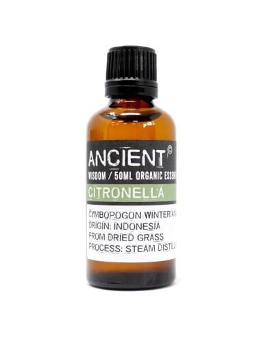 Huile essentielle biologique de citronnelle – Fraîcheur vive zen