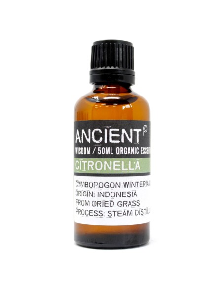 Huile essentielle biologique de citronnelle – Fraîcheur vive zen