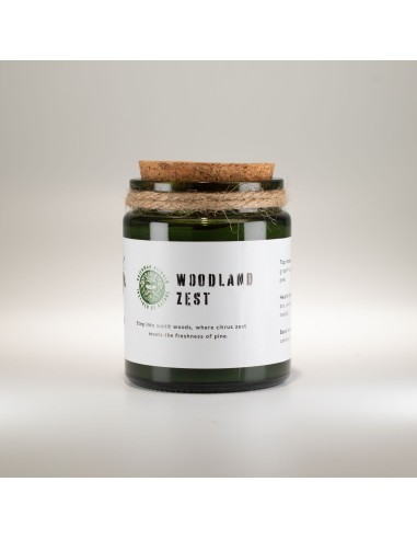 Greenman – Bougie soja Woodwick «Essence de la forêt»