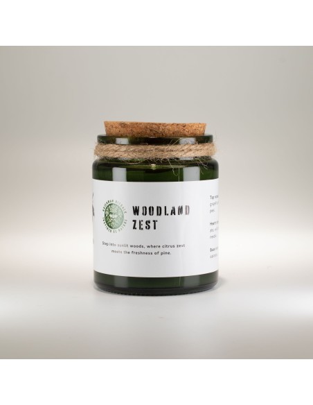 Greenman – Bougie soja Woodwick «Essence de la forêt»