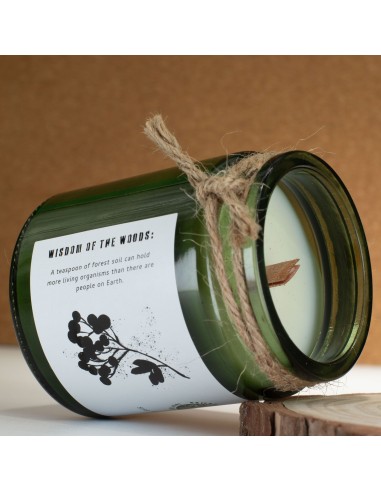 Greenman – Bougie soja Woodwick «Essence de la forêt»