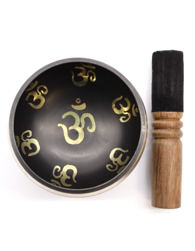 Set de bols tibétains Yoga Om