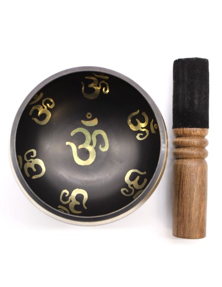 Set de bols tibétains Yoga Om
