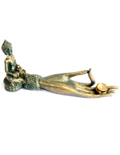 Brûleur d’encens Bouddha antique – Format main