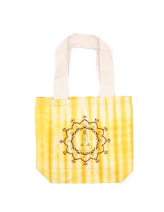 Sac cabas tie?dye – Mains Namasté jaune