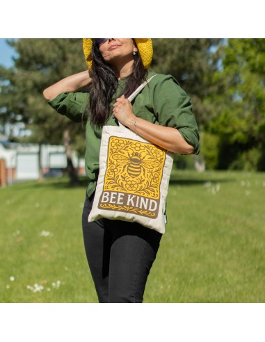 Sac tote Nomad Sari iconique – «?Sois bienveillante?»