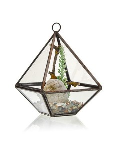 Terrarium en verre diamant – Jardin zen