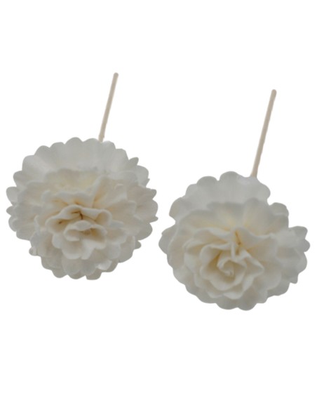 Diffuseur décoratif à fleurs naturelles – Œillet sur tige