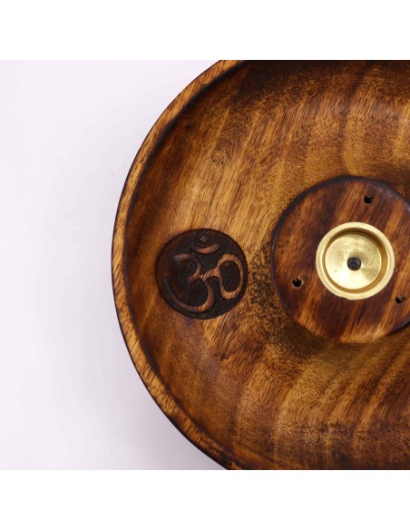 Disque porte-encens – Om