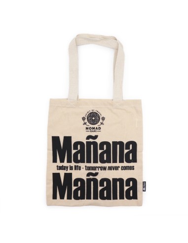 Sac cabas iconique en coton – «?Mañana Mañana?»