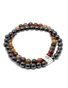 Bracelet magnétique jaspe Picasso – Créativité