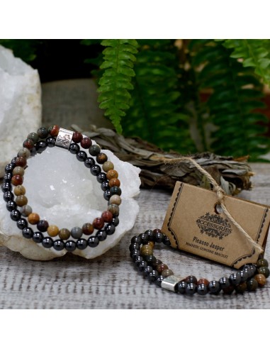 Bracelet magnétique jaspe Picasso – Créativité