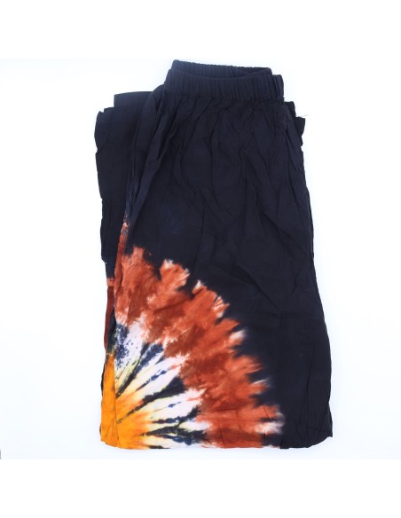 Pantalon d’intérieur style japonais – Chocolat & orange (M)