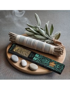 Encens Banjara extra?long – Sauge blanche