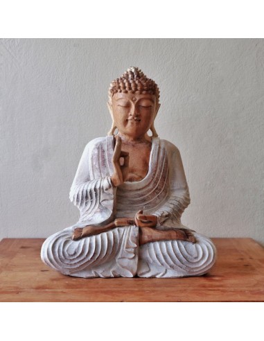Statue de Bouddha blanchi – Transmission de sagesse
