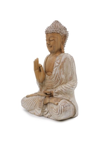 Statue de Bouddha blanchi – Transmission de sagesse