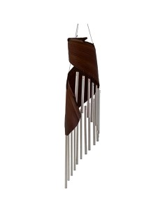 Carillon de vent en coco – Tonalité naturelle