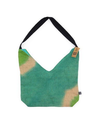 Sac porté épaule – Vert bleuté