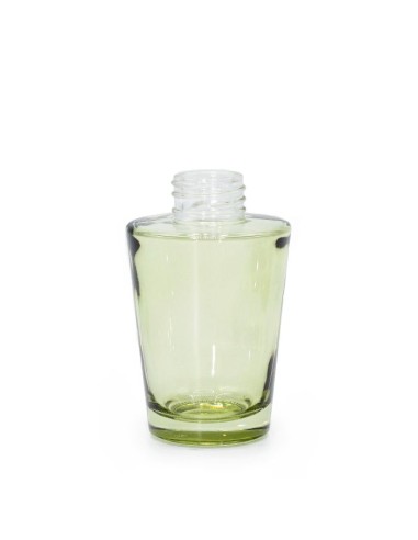 Flacon diffuseur en forme de vase – Verre vert fumé 100ml
