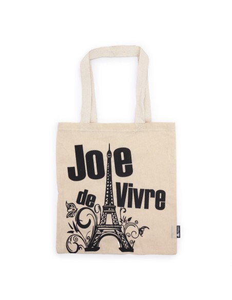 Sac cabas iconique en coton – «?Joie de vivre?»