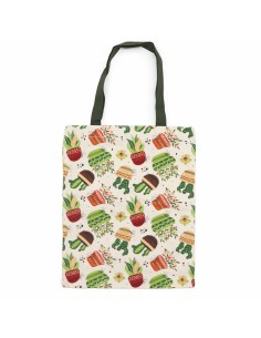 Sac tote classique zippé – Motif cactus