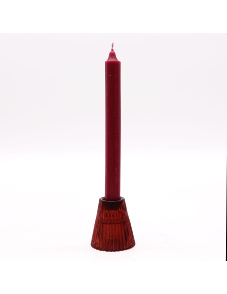 Photophore réversible pour dîner – Rouge vampire