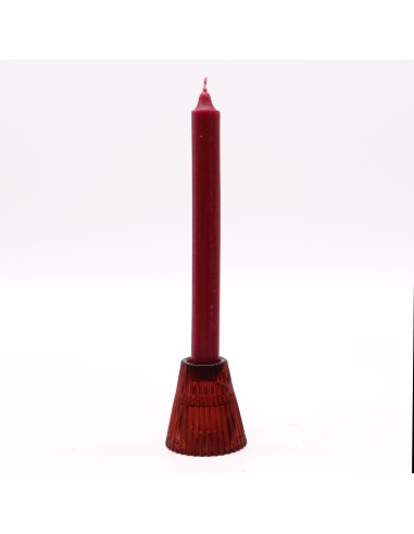 Photophore réversible pour dîner – Rouge vampire