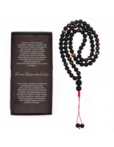 Collier Essence du Volcan – Transformation personnelle