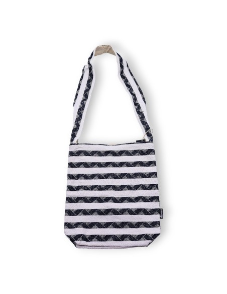 Sac tote jacquard naturel – Atlas Nomade