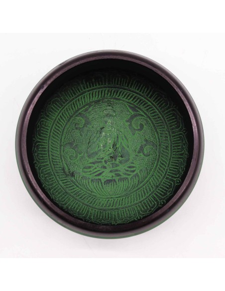 Bol tibétain mandala Bouddha