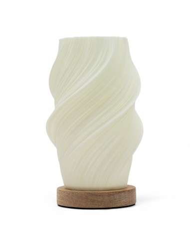 Lampe contemporaine tressée – Onde nuage zen