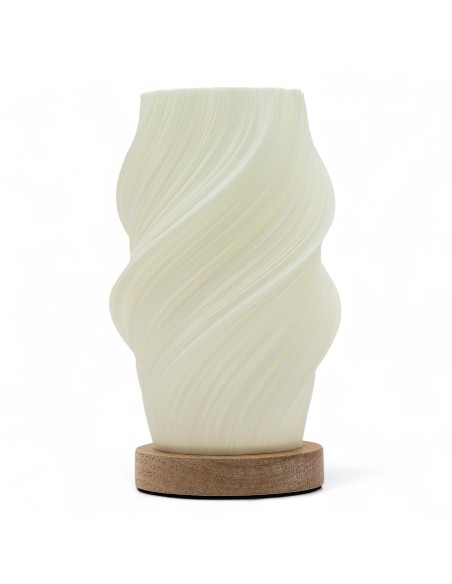 Lampe contemporaine tressée – Onde nuage zen
